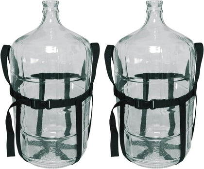 Carboy Carrier 4 5 6 Gallon Carboy Water Jug, Liquid Container Mover Pack of 2
