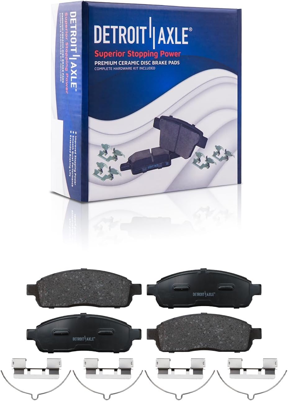 4WD Brake Kit for 2004 2005 2006 2007 2008 Ford F-150 | Lincoln Mark LT [6 Lugs] Drilled & Slotted Brake Rotors