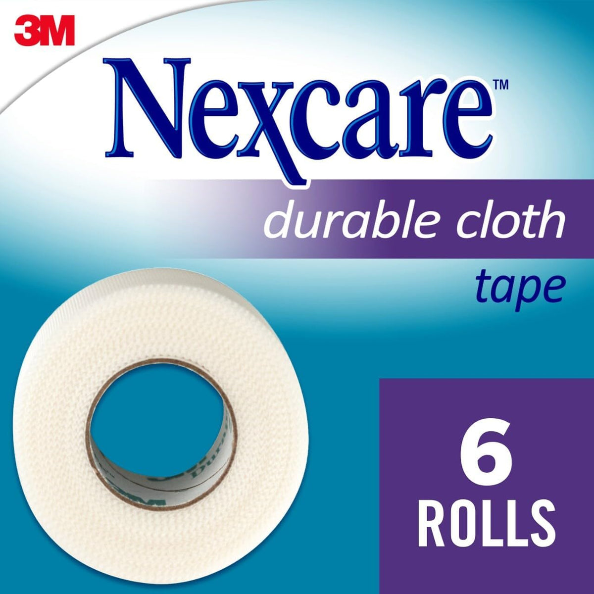 Durapore Durable Cloth Tape 1 in x 10 yds, 6 Rolls