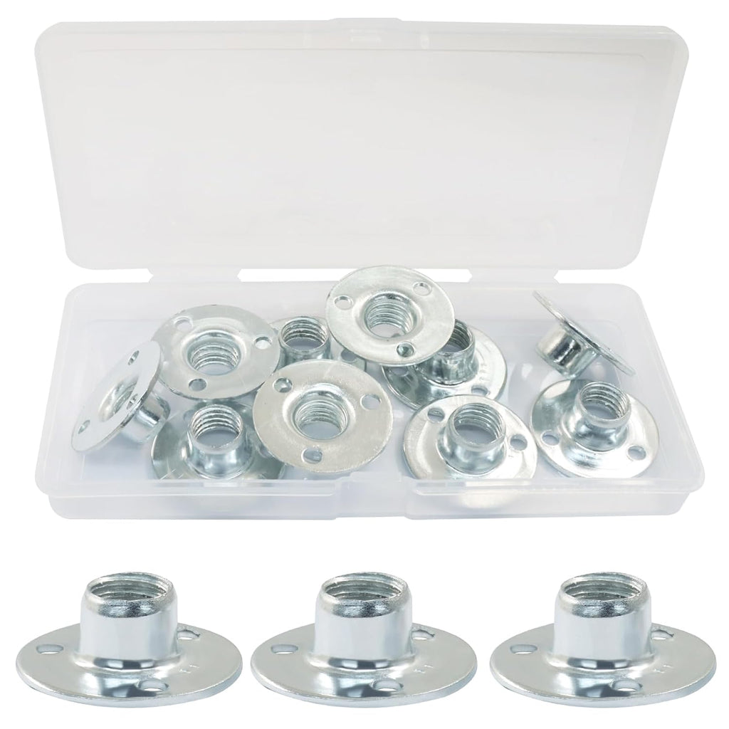 10 Pcs M10 Brad Hole T Nut