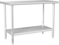 Hardura Stainless Steel Work Table 24x48 Inches