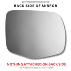 Driver Side Mirror Replacement Glass + Full Pad for 16-22 Pilot