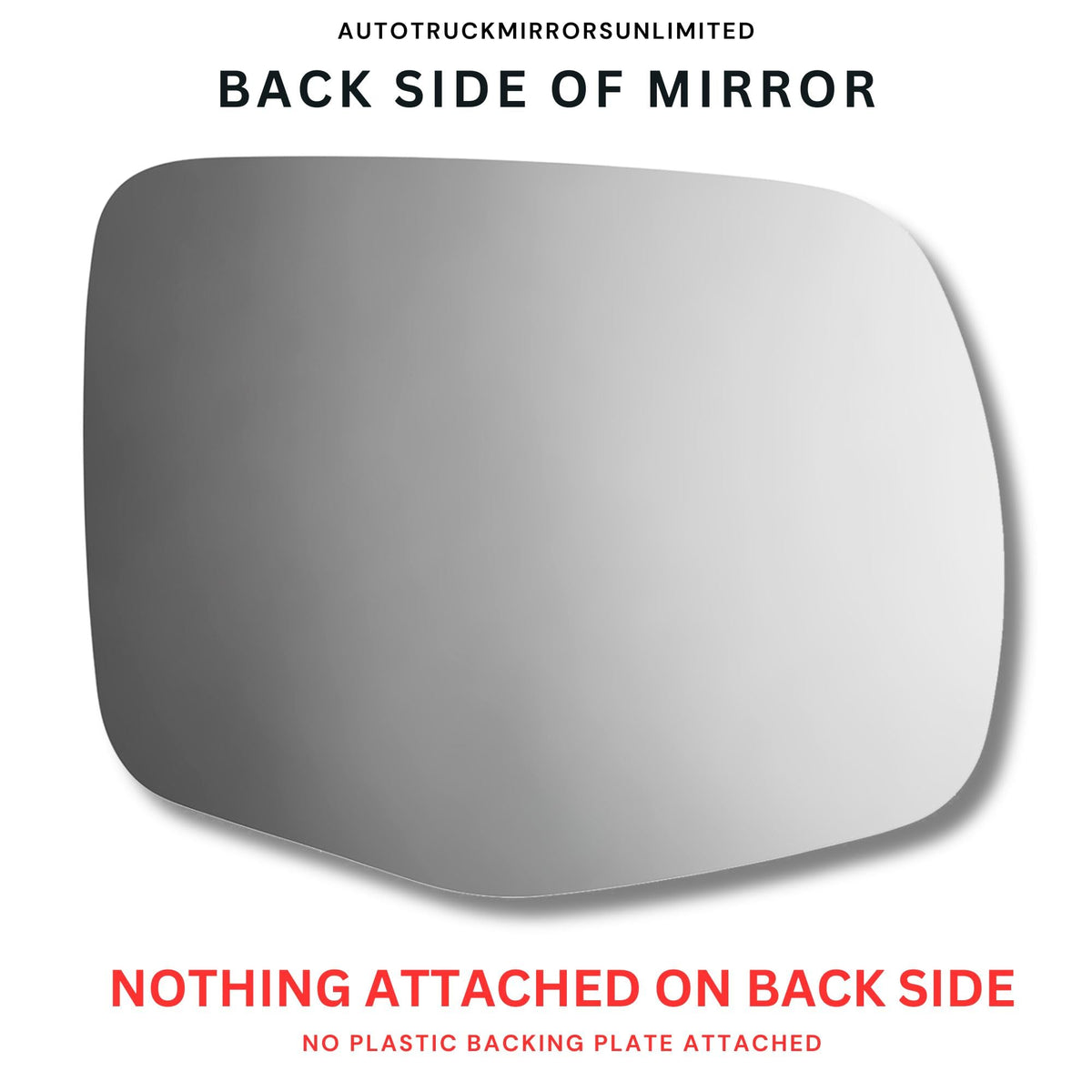 Driver Side Mirror Replacement Glass + Full Pad for 16-22 Pilot