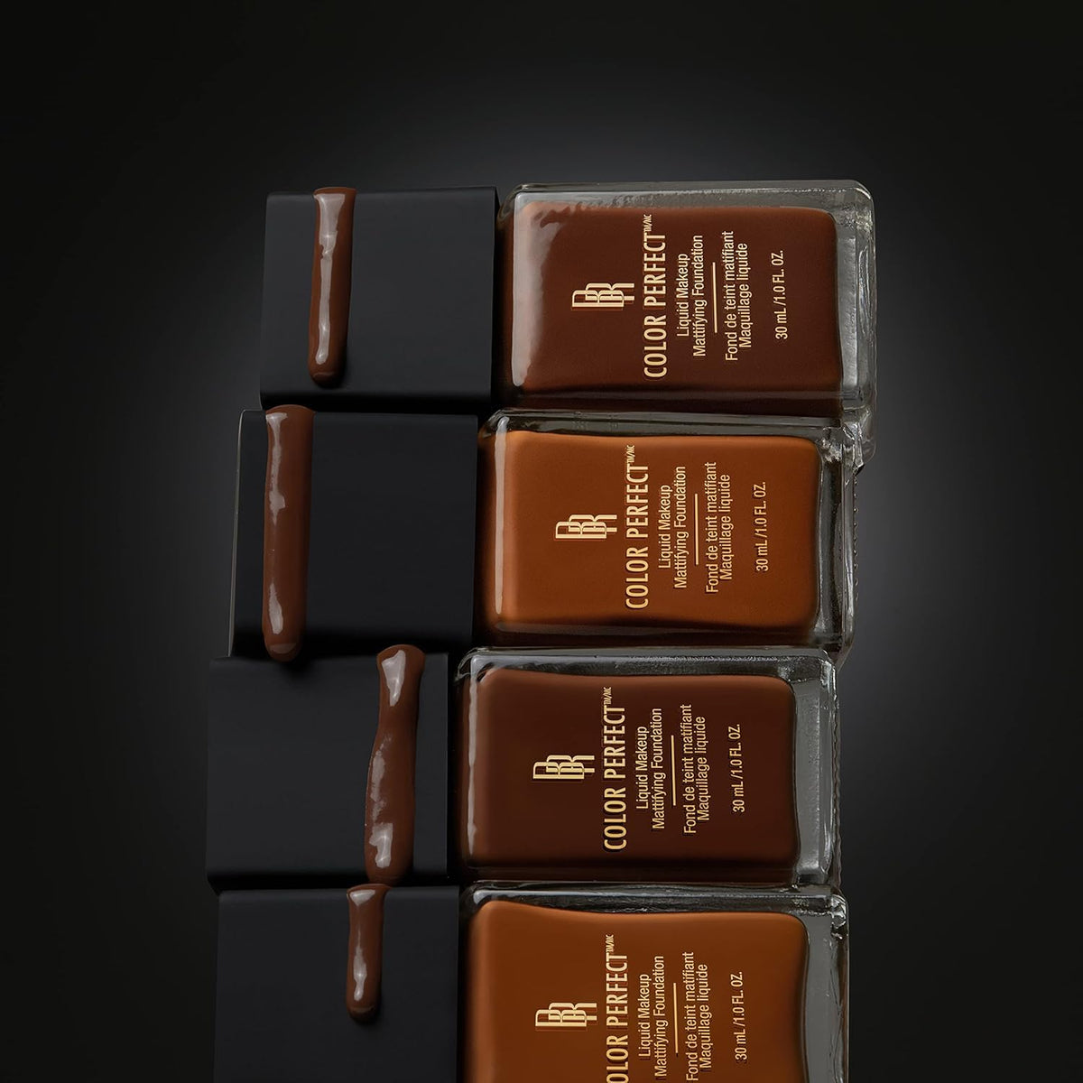 Color Perfect Liquid Full Coverage Foundation Makeup, Mocha Honey, 1 Ounce