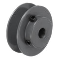 uxcell BK24-1/2 V-Belt Sheave 1/2" Bore x 2.55" OD Single Groove Web Sheave
