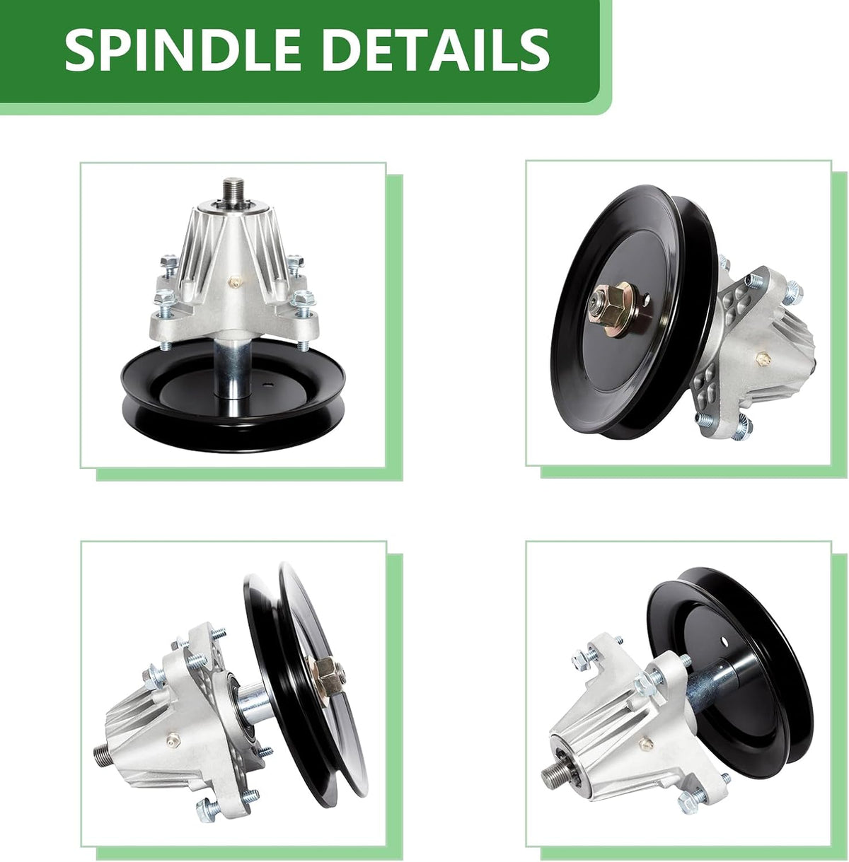 42" 60" Mower Deck Spindle Assembly 918-04822A 918-04822B Fits for Cub Cadet RZT 42 ZT1 60 ZTS2 60 ZT2 60 ZT3 60 cc30h LTX1040 LTX1042 Troy Bilt TB30 Super Bronco Pony Parts