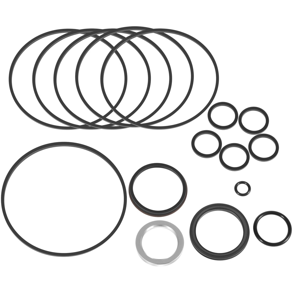 AM107078 Power Steering Control Unit Seal Kit Replacement for John Deere Lawn & Compact Utility Tractors, Fits 318