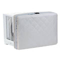 Grey Indoor AC Cover with Cotton Padding - Keep Warm & Dustproof Protective Case for Window Air Conditioners