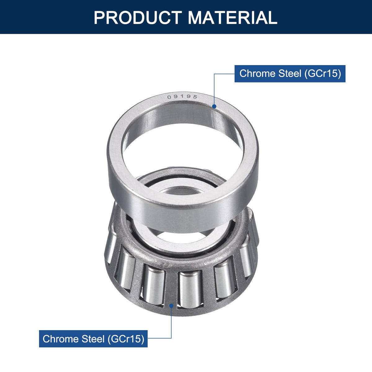 HIPicco 09067/195 Tapered Roller Bearing Cone and Cup Set