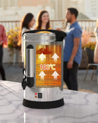 Coffee Urn 100 Cup, 14L/3.8Gal Commercial Coffee Maker for Party Buffet Wedding, Stainless Steel Large Hot Coffee