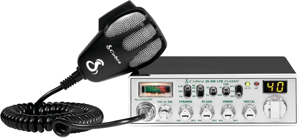 29 NW AM/FM Classic Professional CB Radio - Easy to Operate Emergency Radio, Travel Essentials, Instant Channel 9/19