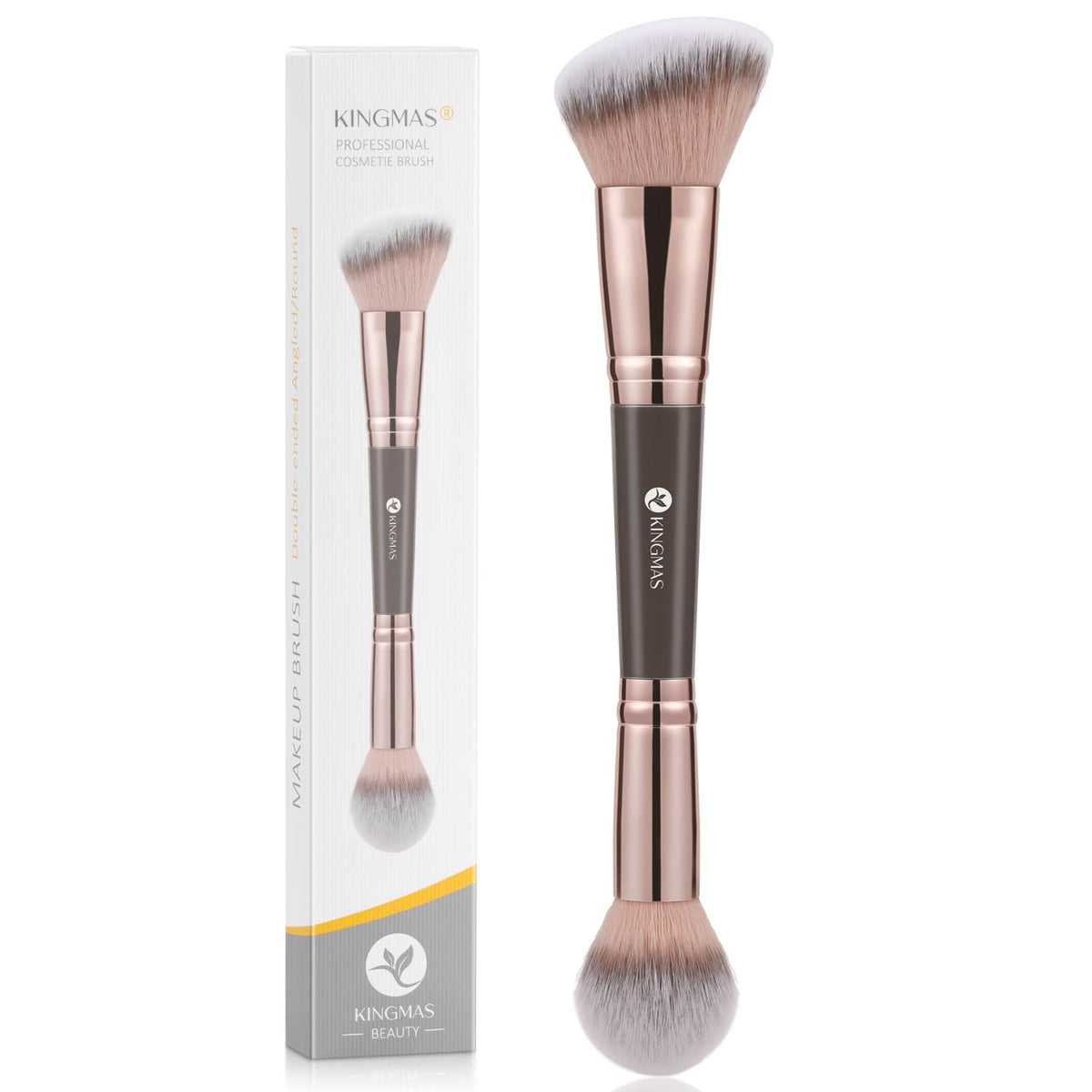 Foundation Makeup Brush, Premium Dual Concealer Bronzer Brushes