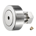 uxcell Cam Follower Track Runner Bearings CF24-1/KRV72 X Needle Roller Stud Track Bearing, 72mm Roller Diameter, M24 Stud Type for Machine Tool Guide Rail (Hexagon Socket)