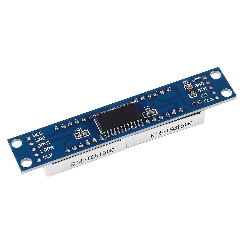 6 PCS 8-Digit 7 Segment MAX7219 Digital Segment Module, Seven Section 8 Bit LED Display Tube for MCU/51/AVR/STM32 for Raspberry Pi ESP8266 Nodemcu (Pack of 6)