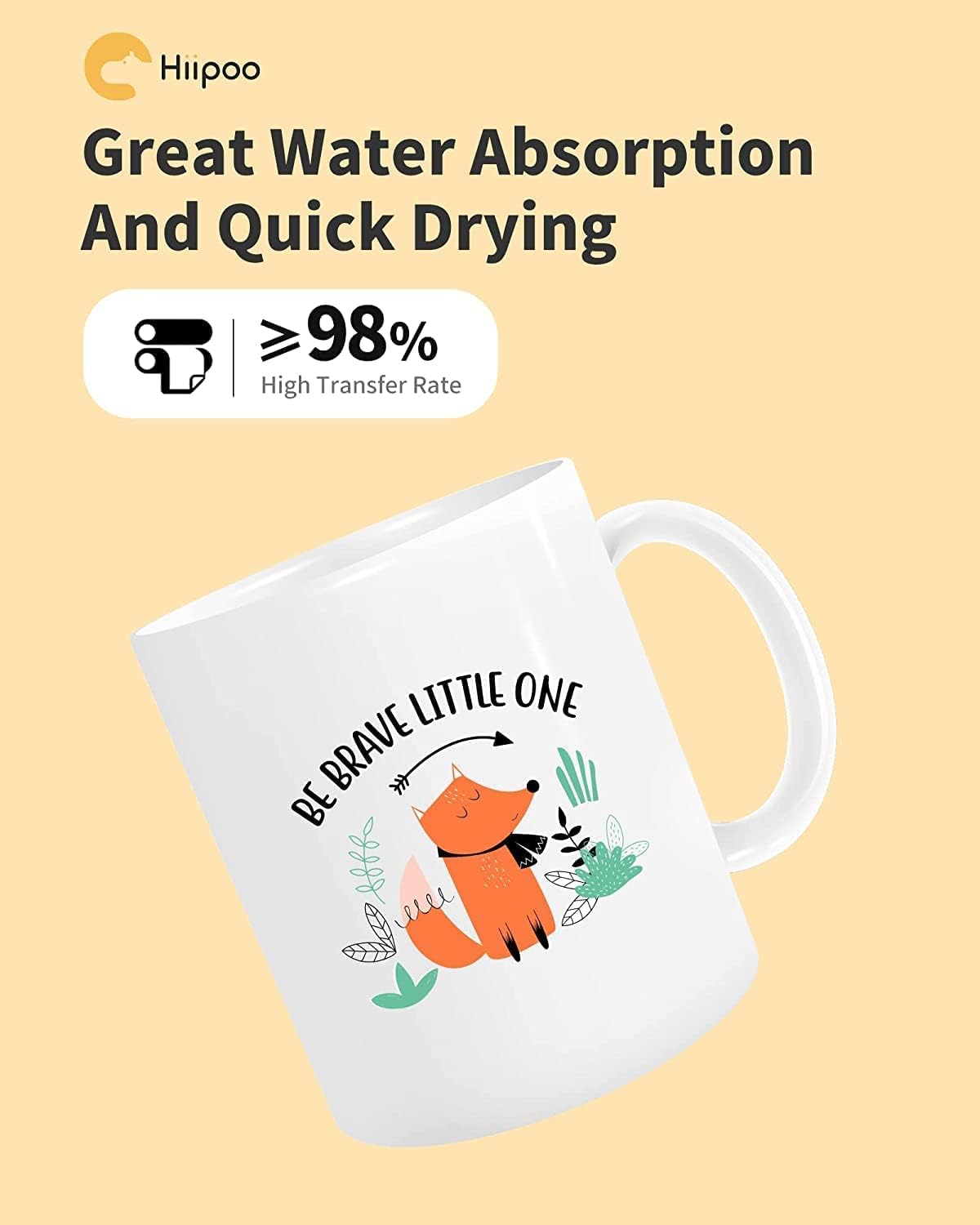 Sublimation Paper 8.5x11 Inch, Work with Sublimation Ink and E Sawgrass Inkjet Printers for Mugs T-Shirts Light