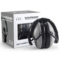 34dB NRR Ear Protection, Noise Reduction Ear Muffs - Grey