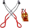 Canning Jar Lifter Tongs with Non-Slip Grips Handle, Feeding Bottle Clip