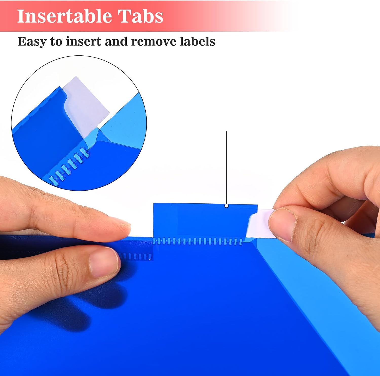 Binder Index Dividers with Tabs, 96 Count 3 Ring Binder Dividers with Pockets, 8 Tab Dividers for 3 Ring Binder