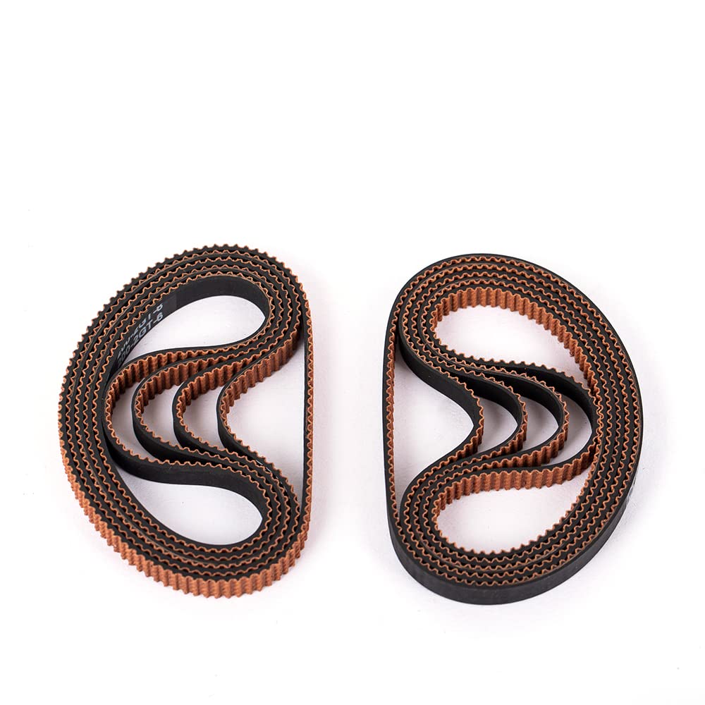MOTOU 10×200mm GT2 Timing Belt, Closed Loop, Upgrade Non-Slip Version, Width 6mm, Fit for 3D Printer and Most Belt Driven Printers