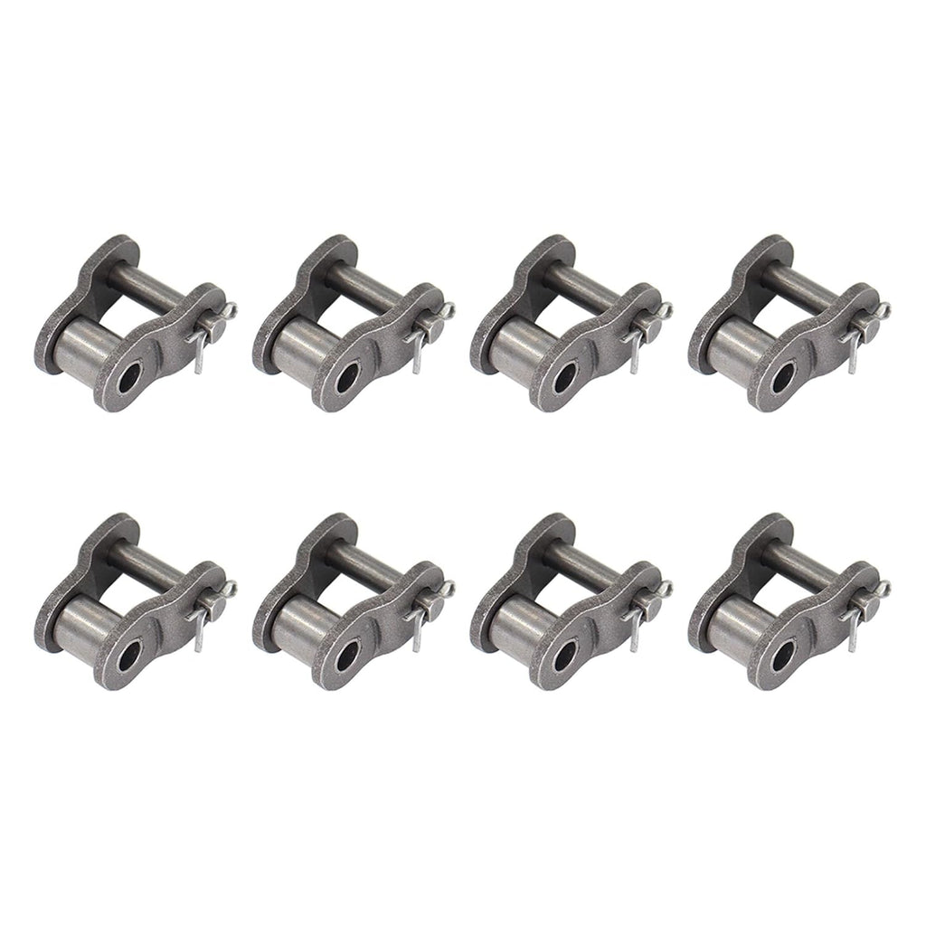 8PCS Roller Chain Offset Half Link #40, 1/2 Inch Pitch