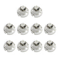 Modengzhe 10 PCS T4.2 Car Dash Instrument LED Light Bulbs,Bright Panel Gauge Cluster Dashboard Light Interior Bulb Replacement,Blue