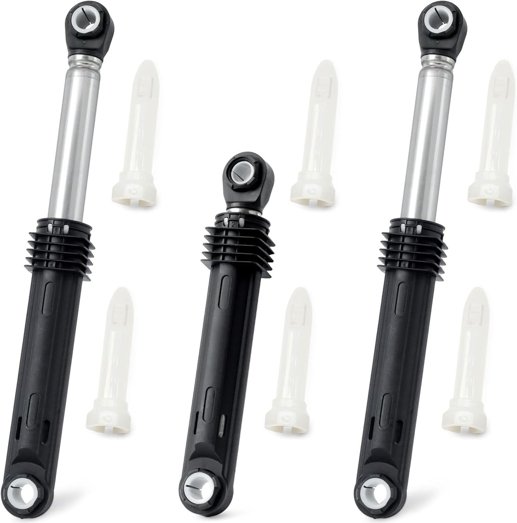 3Pcs Washer Shock Absorbers Kit Compatible with LG WM2487HRM WM2487HWMA WM2233HW WM2487HRMA WM2487HWM WM2688HNMA WM3431HS WM2455HW WM2455HG WM2233HD WM2688HWMA CW2079CWD Washing Machine
