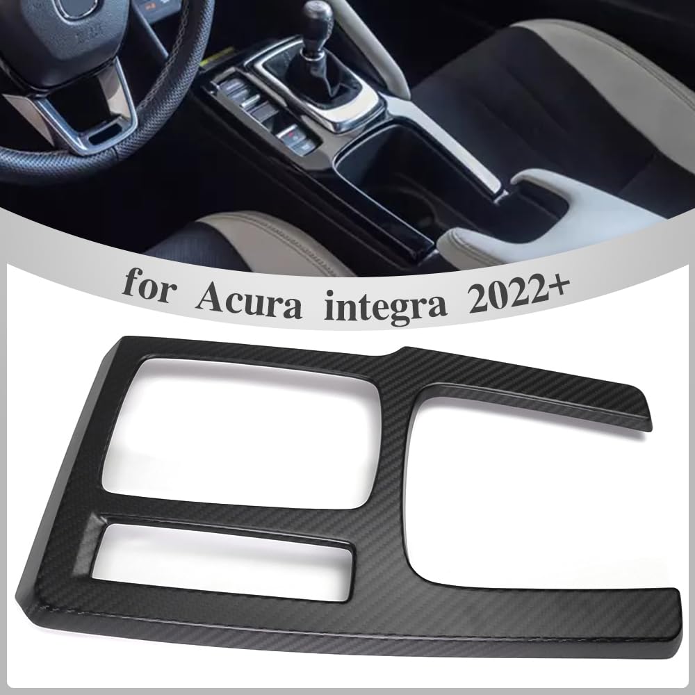 Yipmotiv Carbon Fiber Center Console Gear Shift Panel for Integra Type S