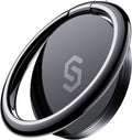 Adhesive Phone Ring Holder, Cell Phone Grip, iPhone Ring Stand | 360° Rotation, Mini Size, All Metal, Strong