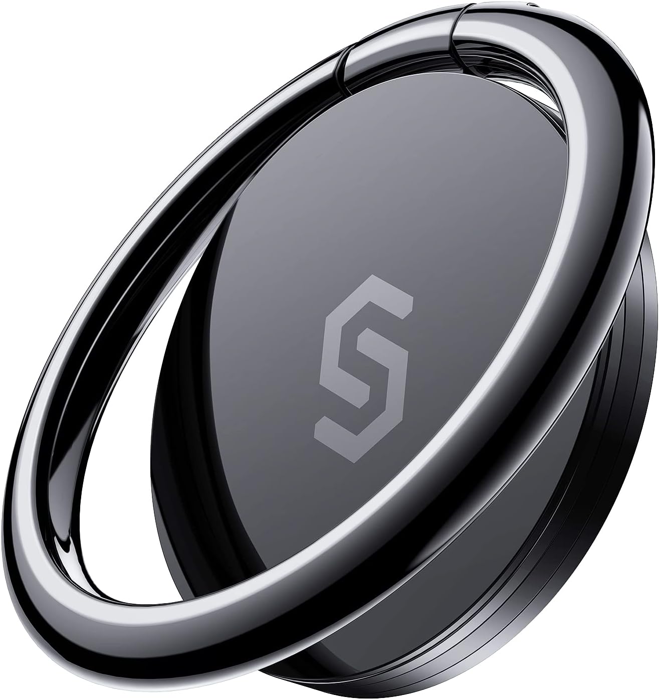 Adhesive Phone Ring Holder, Cell Phone Grip, iPhone Ring Stand | 360° Rotation, Mini Size, All Metal, Strong