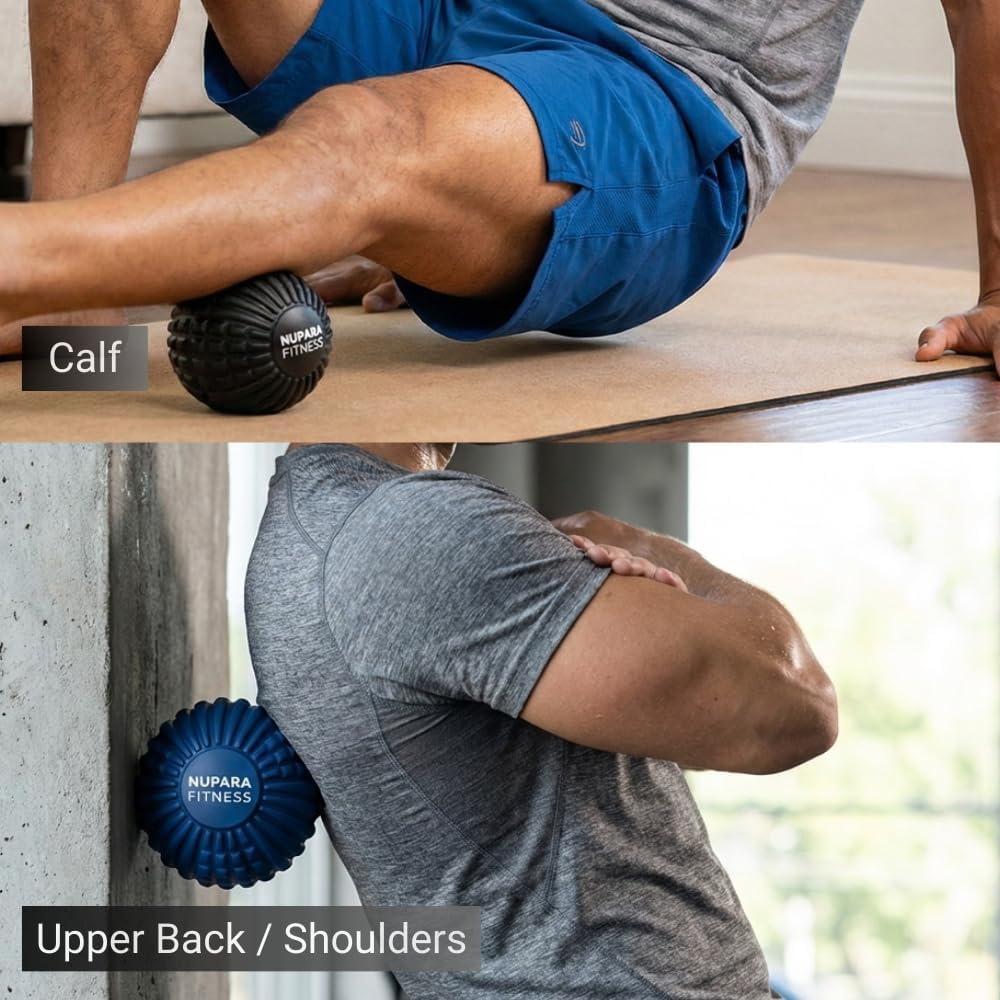 Massage Ball - Myofascial Release Ball for Recovery in Muscles, Shoulder, and Back. Trigger Point Massage and