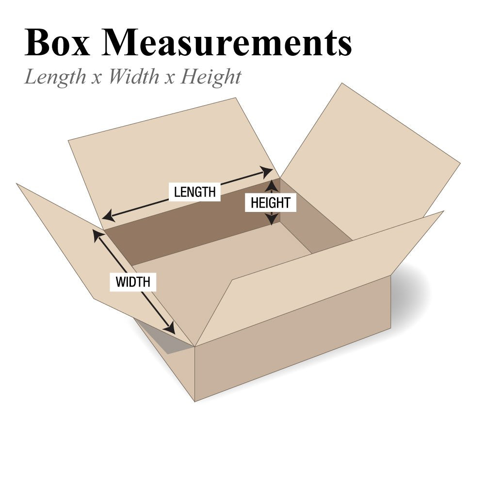P362110MS Flat Wardrobe Moving Boxes, 36" Length x 21" Width x 10" Height, Kraft (Pack of 10)