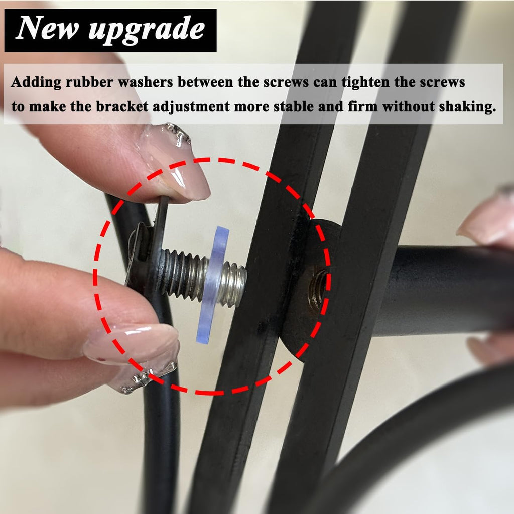 2026 Adjustable Width Garden Flag Stand Base - Metal Bracket Base (Adapter) | flag holder,Bold Design,Adjustable Size