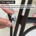 2026 Adjustable Width Garden Flag Stand Base - Metal Bracket Base (Adapter) | flag holder,Bold Design,Adjustable Size