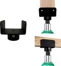 U-Shaped Bottle Jack Post Adaptor for 4x2, 4x4, 4x6 Wood Beams, U-Head Heavy-Duty Steel Stand