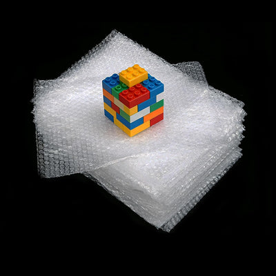 8INCH X 10INCH,25PACK Clear Bubble Out Bags for Packing, Double Walled Moving Supplies Bubble Out Bags for Shipping