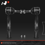 A-Premium 2 x Front Outer Tie Rod Ends, Compatible with Chrysler & Dodge