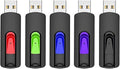 5 Pack 64GB USB Flash Drive, USB 2.0 Memory Stick Thumb Drives Jump Drive Pen Drive for PC Laptop Computer - 64G