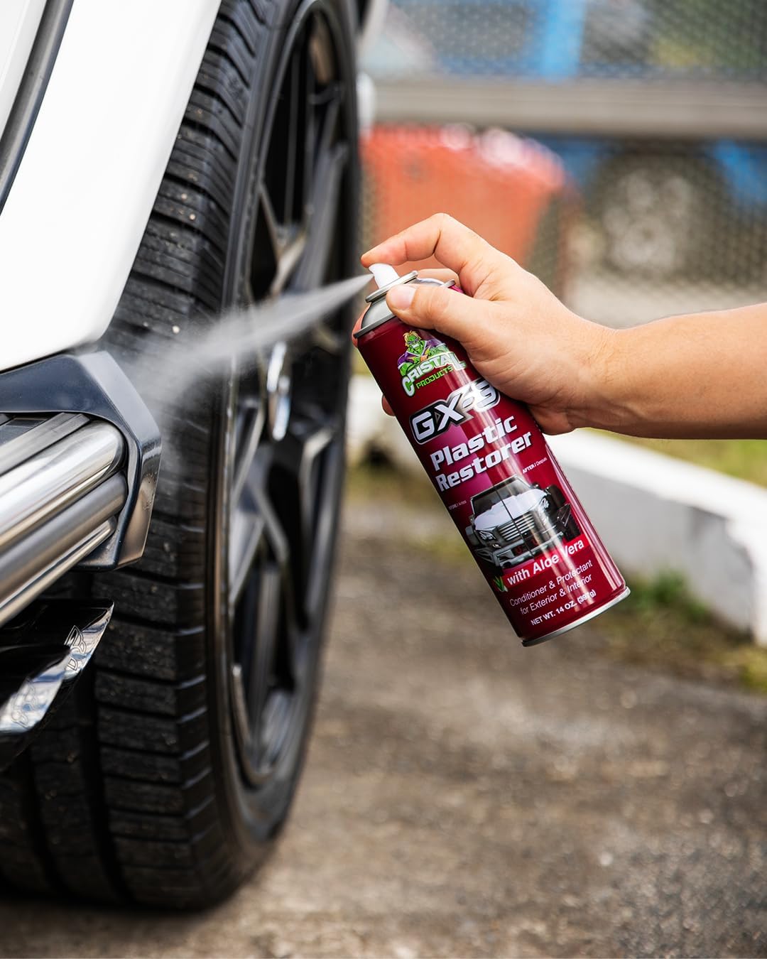 GX-3 Plastic Restorer – Black Plastic Restorer for Cars & Automotive Trim Restorer – Interior Car Cleaner & Exterior