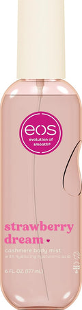 Cashmere Body Mist, Strawberry Dream, Body Spray for Women, Strawberry Perfume, Hair Mist, Moisturizing, Hyaluronic