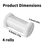 4 Rolls 200m 0.15mm Clear Invisible Nylon Sewing Threads