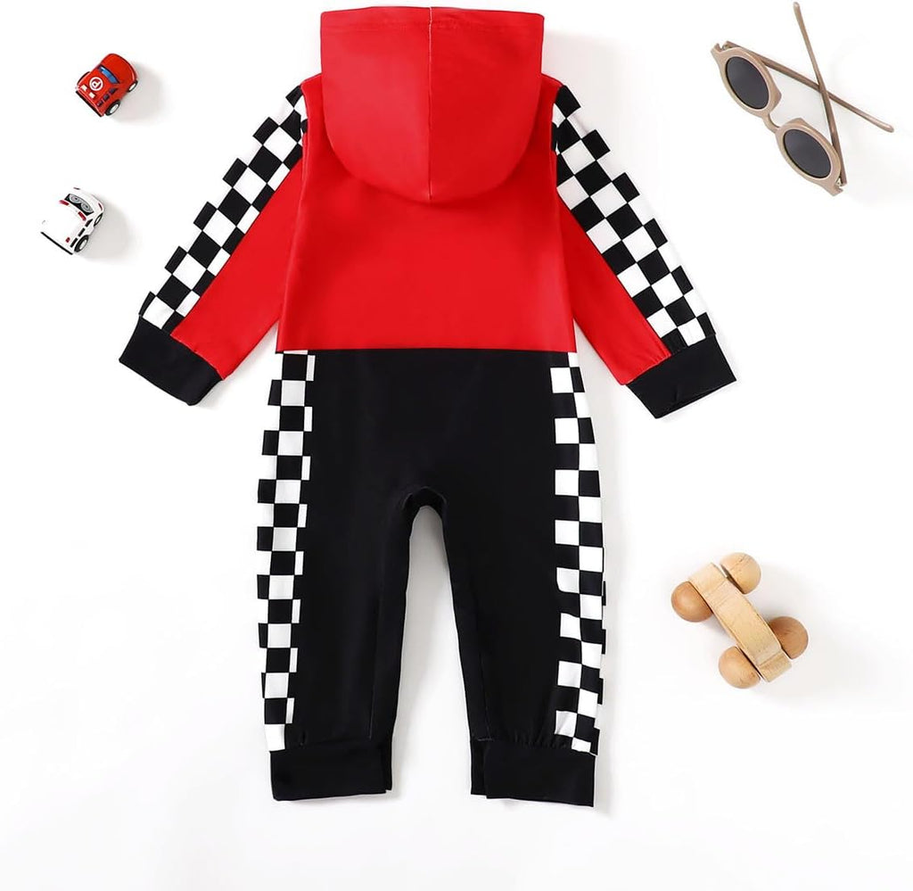 Baby Boy Costume Outfit Baby Clothes Uniform Hooded Romper