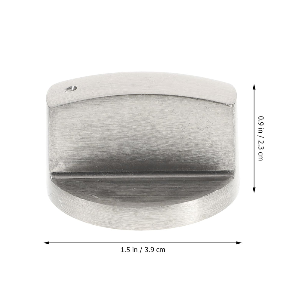 Gas Stove Knobs Replacement 5pcs Stainless Steel for Cooktop