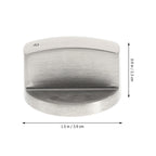Gas Stove Knobs Replacement 5pcs Stainless Steel for Cooktop