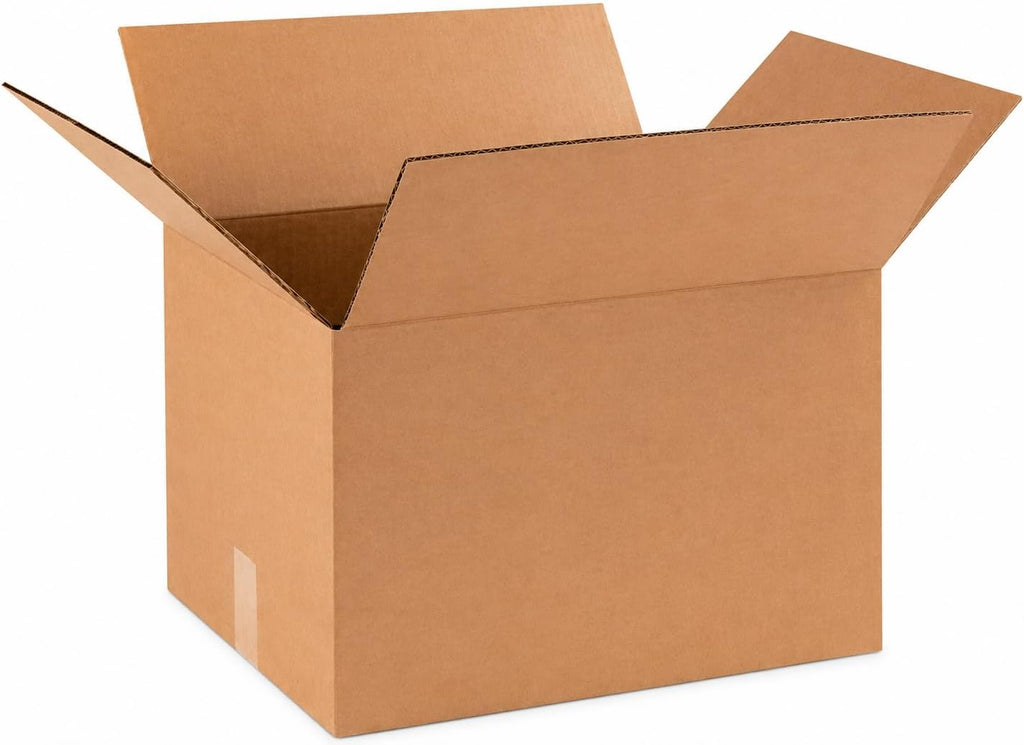 Medium Moving Boxes 18"L x 14"W x 12"H 15-Pack - Corrugated Cardboard Box for Shipping, Mailing, Packing, Packaging