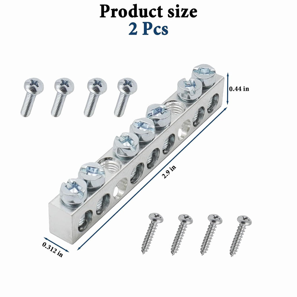Ground Bar Kit for Square D 2 Pack