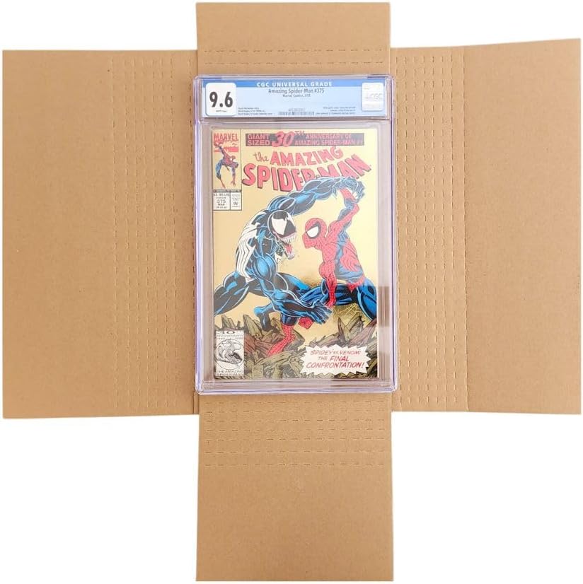 Gemini Wrap Mailer Comic Shipping Boxes (10-Pack, 8.5"L x 2"W x 11"H)