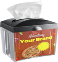 Tabletop Napkin Dispenser Black 8"x6.1"x6.5"
