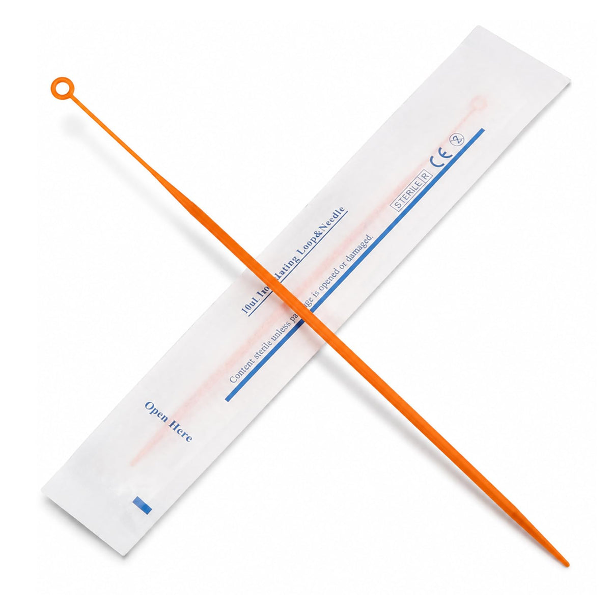 10ul 100pcs Disposable Sterile Inoculating Loops
