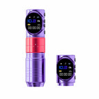 Wireless Rotary Tattoo Gun with Dual Batteries, 6 Stroke Settings