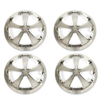 4PCS Wheel Center Caps, Silver